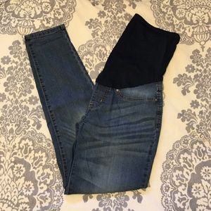 SIGNATURE LEVIS SKINNY MATERNITY JEANS sz MED